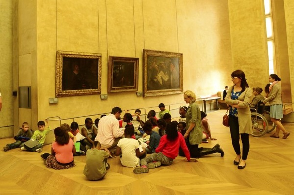 在国外，博物馆是孩子们很感兴趣的地方