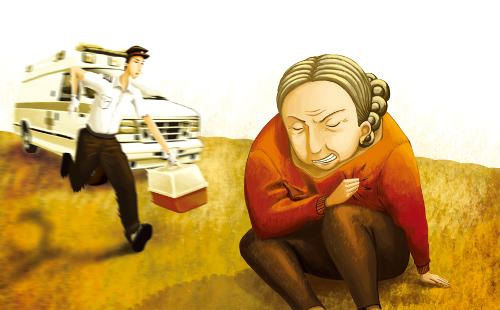 冬季急救必备 一个穴位缓解老人心痛