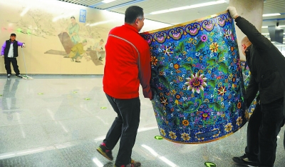 巨无霸“景泰蓝”进驻景泰站 巨无霸“景泰蓝”进驻景泰站