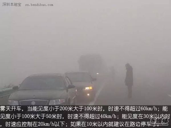 沈海高速多车相撞因团雾 雾天行车注意事项牢记