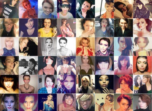 资料图：夏洛特的自拍照。