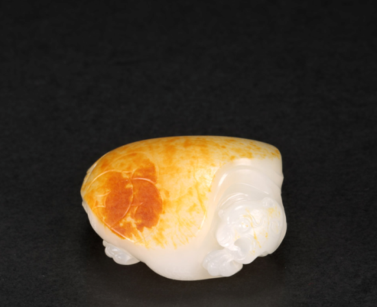 00943吴金星和田玉籽料龙龟  00943吴金星和田玉籽料龙龟