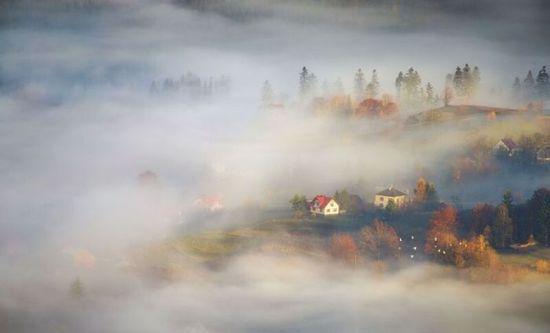 若没有霾 雾原来可以这么美