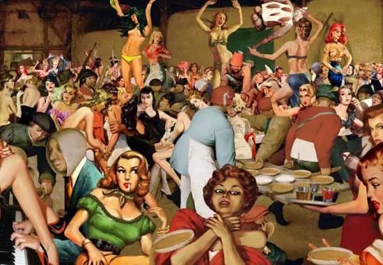 古典绘画也疯狂