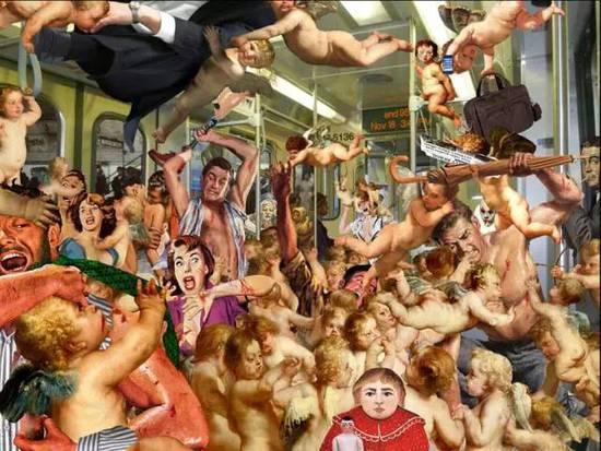 古典绘画也疯狂