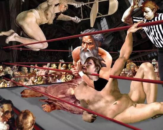 古典绘画也疯狂