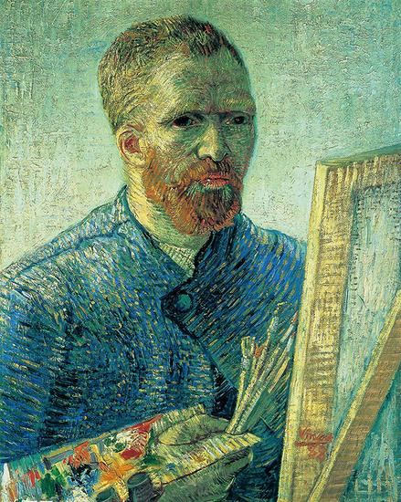 《自画像》文森特·梵高1887-1888