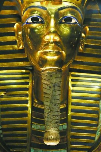 资料图：图坦卡蒙金面具