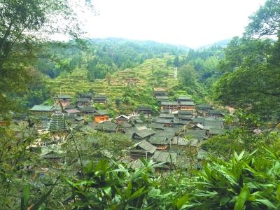 入选第一批中国传统村落的贵州榕江县大利村。