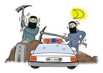 盗墓贼专偷女盖骨