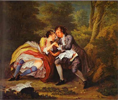 之后, 1730年，威廉贺加斯