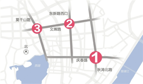 网传杭州街头枪战 司机路怒掏“枪”惊动警方2 网传杭州街头枪战 司机路怒掏“枪”惊动警方2