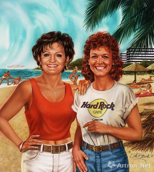 美国油画家Dick Bobnick作品