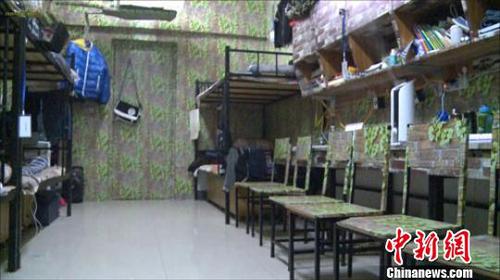 郑州“森林系”男生宿舍走红网络女生尤赞(图)