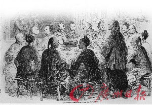 百年前广州时兴请大厨上门 小伙计头顶大簋送外卖 百年前广州请大厨上门 伙计顶大簋送外卖