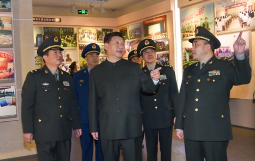 习近平视察第13集团军2