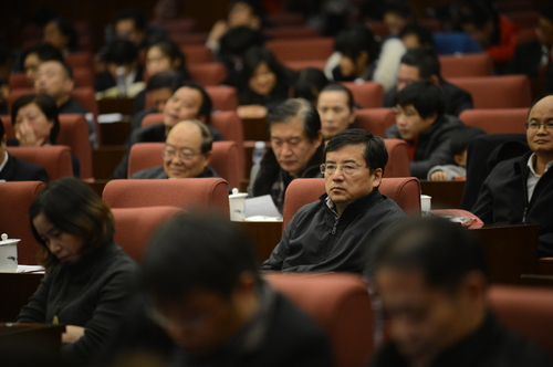 人民政协报社总编辑周北川在现场。