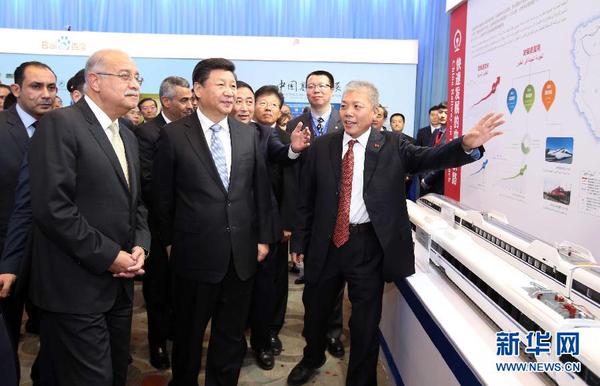 习近平会见埃及总理伊斯梅尔3 习近平会见埃及总理伊斯梅尔3