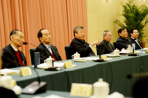 全国政协京昆室成立30年座谈会现场 (1)