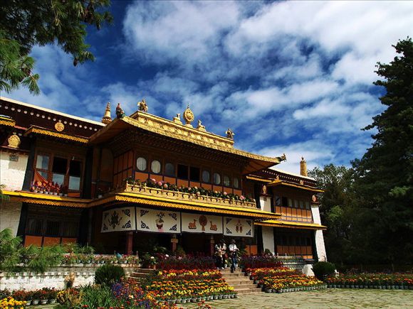 西藏罗布林卡2 西藏罗布林卡2