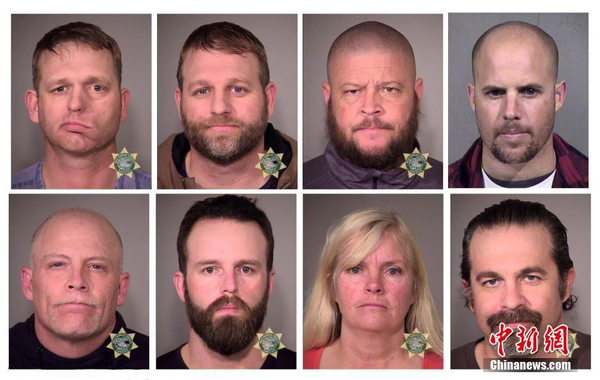 美国民兵团体与FBI激烈枪战