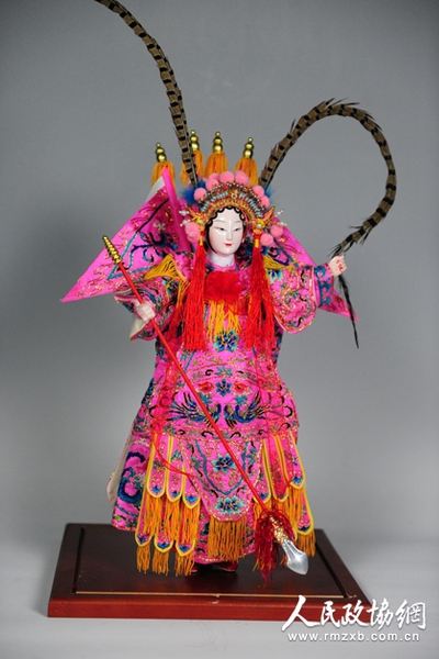 穆桂英 徐竹初 创作年代:1987_副本 穆桂英 徐竹初 创作年代:1987_副本