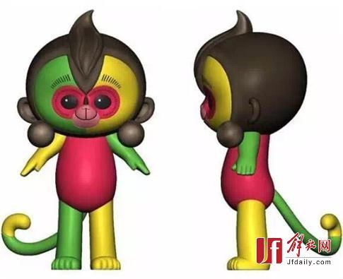 “康康”3D版形象。图片来自网络