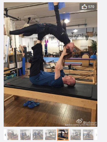 图片来源：孙俪微博截图