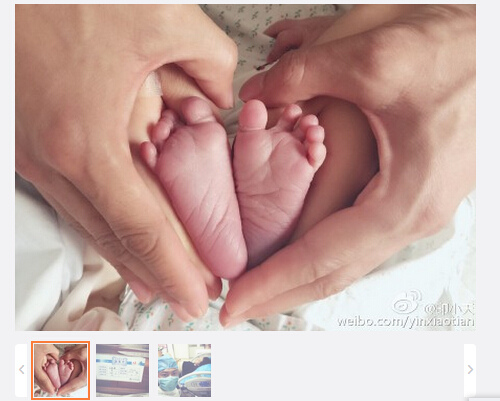 佟丽娅儿子出生杨幂、董璇等明星送上祝福（图）