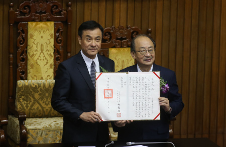 苏嘉全当选台立法机构负责人