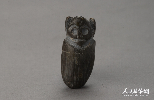 石猴形饰件 新石器时代 北京市平谷区上宅文化出土_副本 石猴形饰件 新石器时代 北京市平谷区上宅文化出土_副本