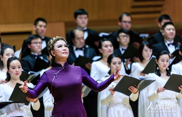 阎肃作品合唱音乐会现场 向炜摄1 阎肃作品合唱音乐会现场 向炜摄1