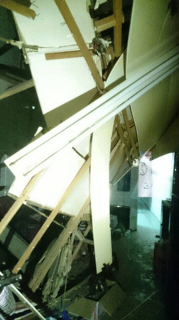 台湾高雄地震台南多处楼房倾倒 马英九抵应变中心2 台湾高雄地震台南多处楼房倾倒 马英九抵应变中心2