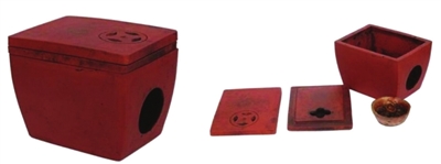 清代紫砂“暖砚” 清代紫砂“暖砚”