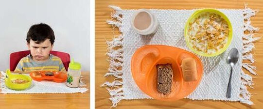 组图：世界各地儿童早餐都吃什么？