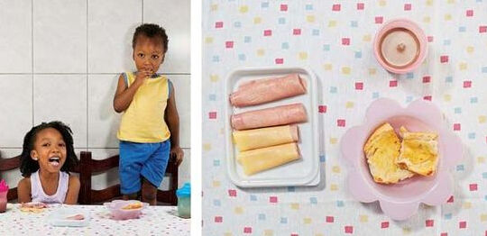 组图：世界各地儿童早餐都吃什么？