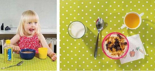 组图：世界各地儿童早餐都吃什么？