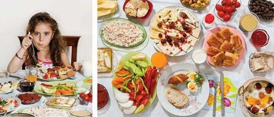 组图：世界各地儿童早餐都吃什么？