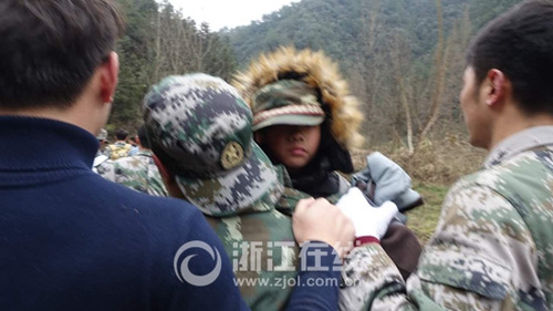 浙江失联三小孩被发现几天没进食渴了喝溪水(图)