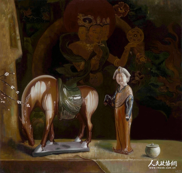 盛骐骥  67x67 cm 布面油画 2015_副本 盛骐骥  67x67 cm 布面油画 2015_副本