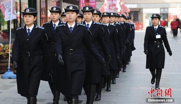 兰州女子城管队1