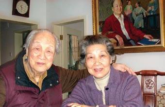 欧阳山尊与徐静媛 欧阳山尊与徐静媛