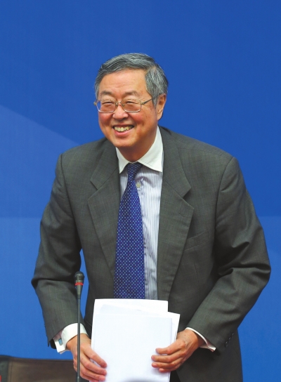 周小川解读中国经济热点 新华社供图 周小川解读中国经济热点 新华社供图