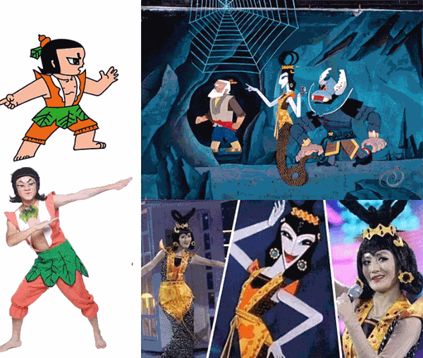 网传葫芦兄弟拍真人版 网友：画面太美简直不敢想象（图）