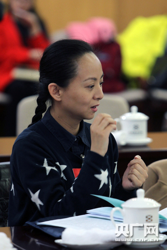 邰丽华委员 杨晓凡 摄