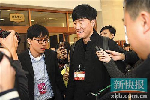 刘翔说,体育是全社会的共同事业。