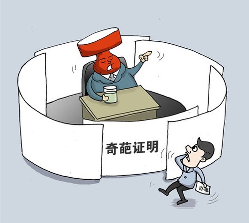 奇葩证明 奇葩证明