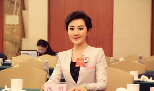 全国人大代表、西安广播电视台播音部主任孙维