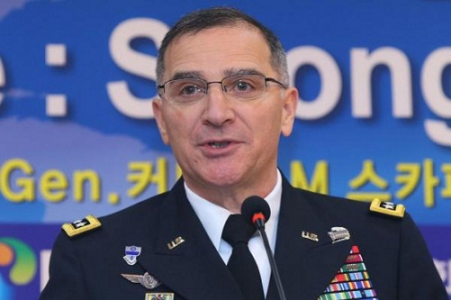  现任驻韩国美军司令斯卡帕罗蒂