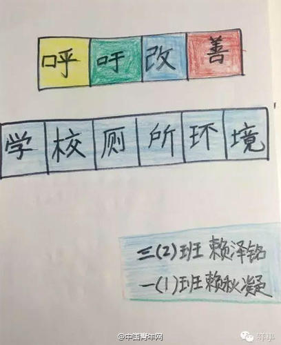 小学生写《屎的历史》建议校长改善厕所环境(图)
